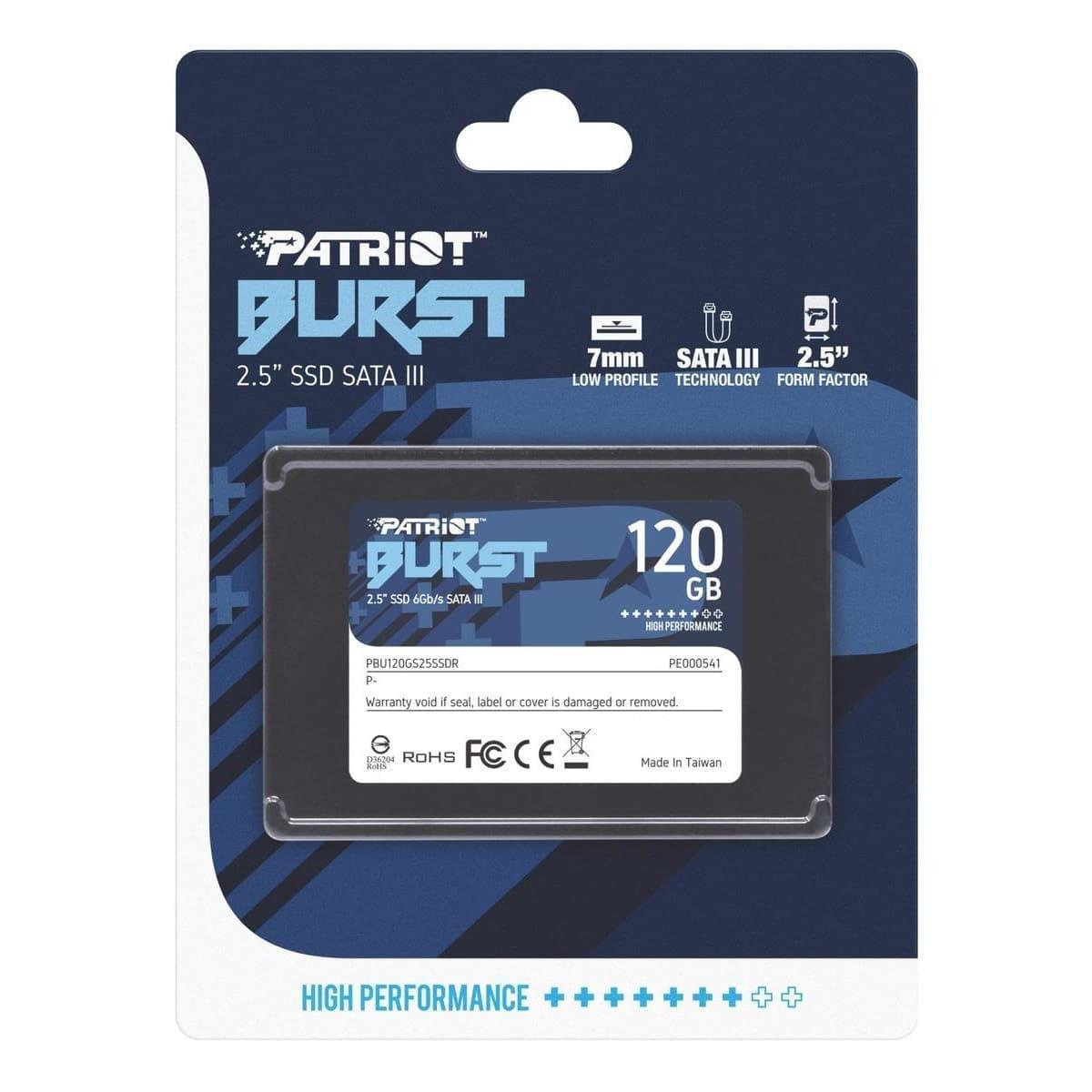 Disco Solido 120GB Patriot - Disco Solido