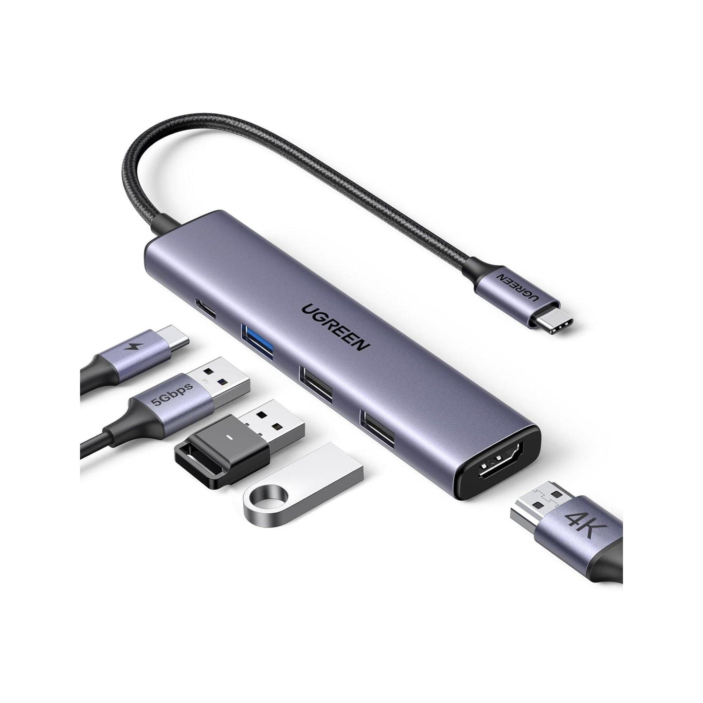 Multipuesto Ugreen 5 en 1 - Disco Solido