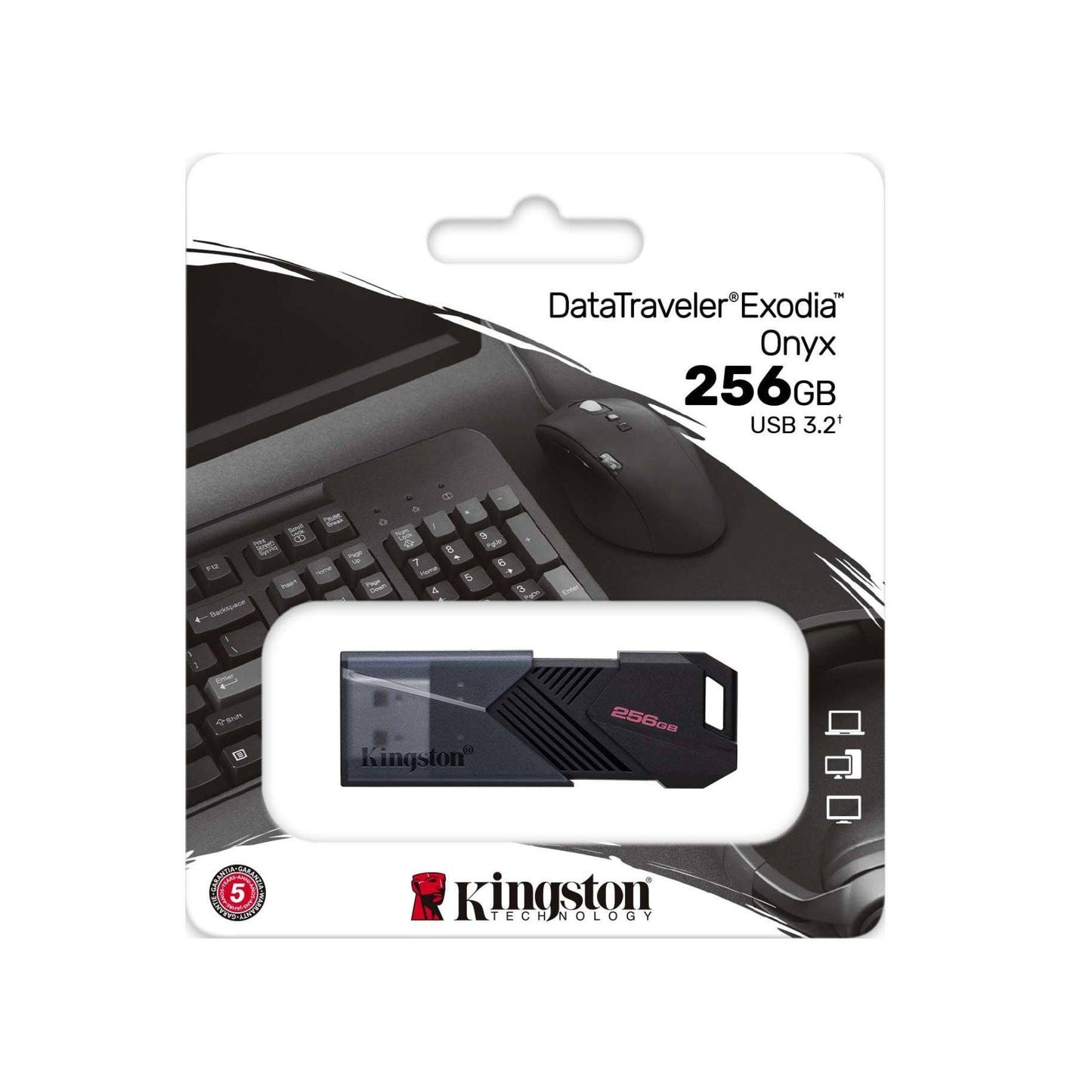 Memoria USB 256gb Kinsgton - Disco Solido