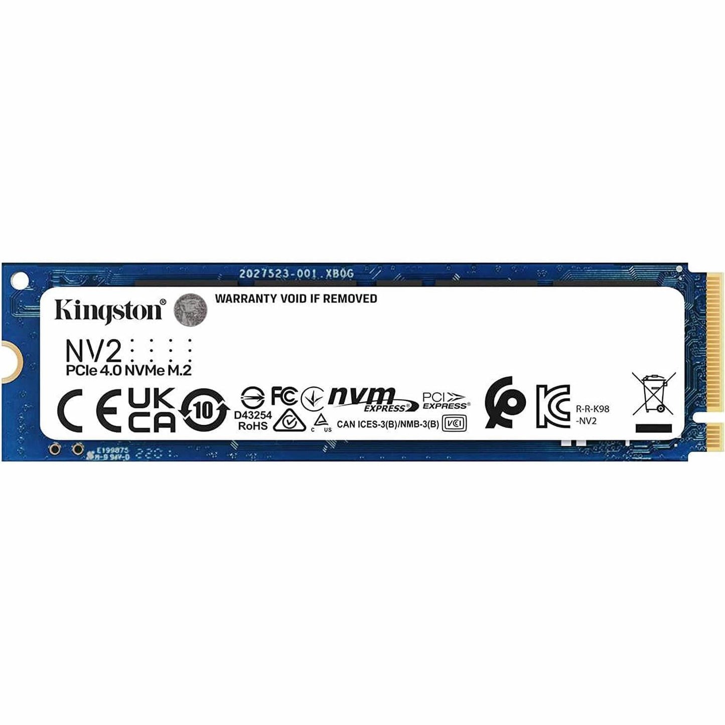 Disco Solido 1TB Kingston Nv2 NVMe M.2 - Disco Solido