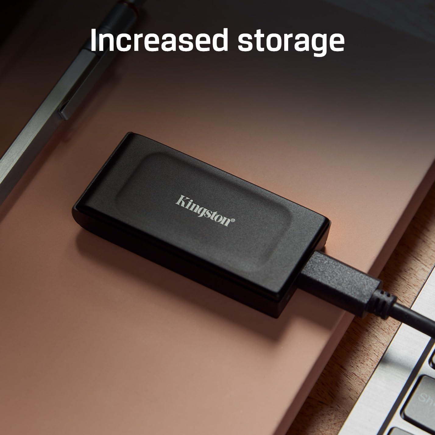 Disco Duro Externo 2TB Kingston XS1000 - Disco Solido