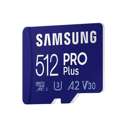 Micro SD 512GB Samsung Pro Plus 4k - Disco Solido