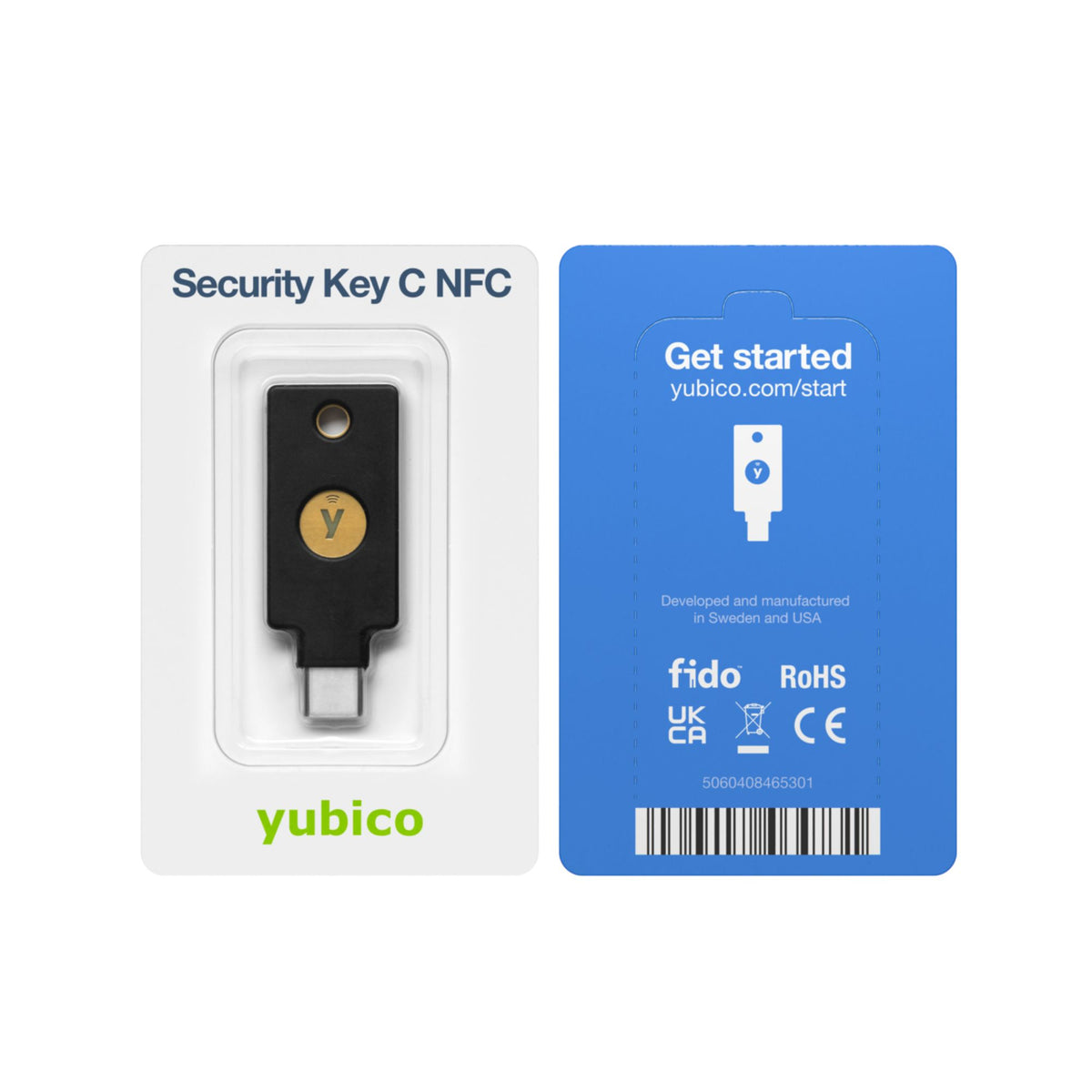 Yubikey C NFC Security Key by Yubico - Autenticación Segura – Disco Solido