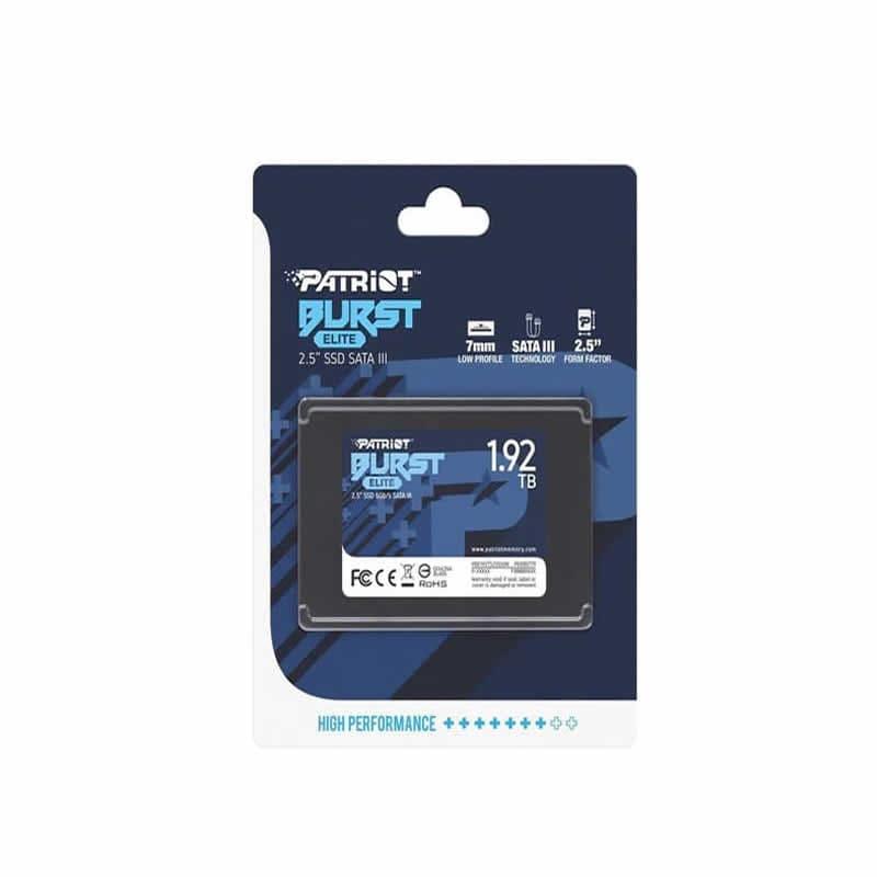 Disco solido Patriot Elite Interno de 1.92TB SATA III 2.5" - DISCO DURO Y MEMORIAS 