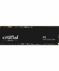 Disco solido Crucial P3 1TB PCIe Gen 3  NVMe M.2 - Disco duro y memorias