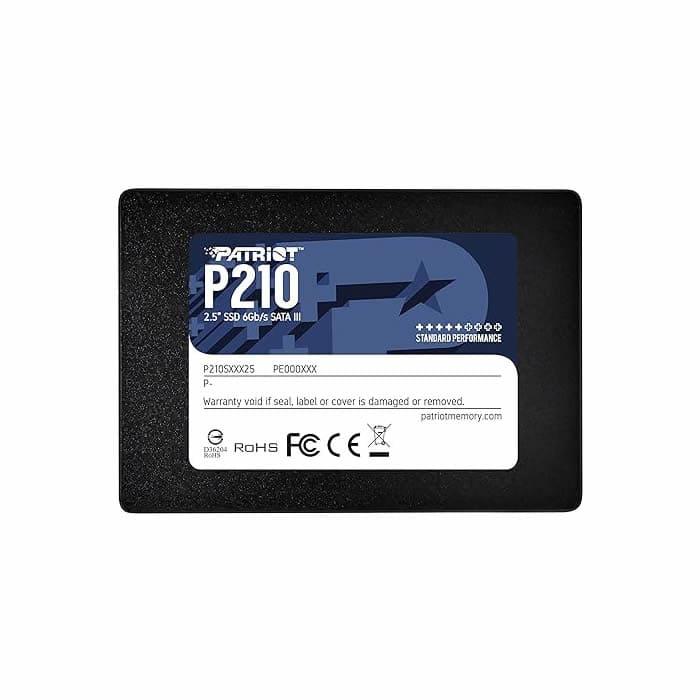 Disco Solido Patriot de 256gb P210 Sata III 6gb/s - DISCO DURO Y MEMORIAS 