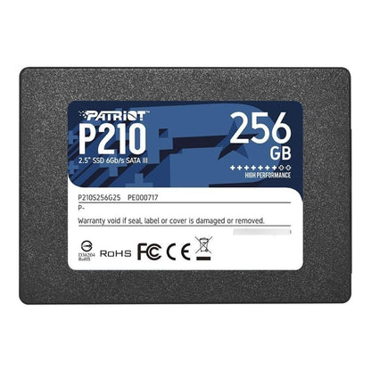 Disco Solido Patriot de 256gb P210 Sata III 6gb/s - DISCO DURO Y MEMORIAS 