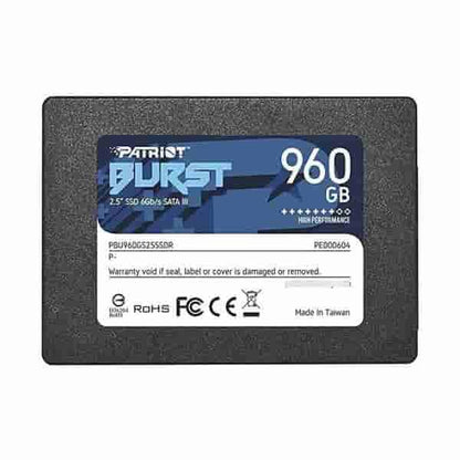 Disco Solido 1TB (960GB) Patriot Burst - Disco Solido