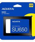 Disco Solido Ssd Adata Su650 Sata De 256 Gb 6Gb/s - DISCO DURO Y MEMORIAS 