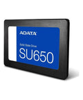 Disco Solido Ssd Adata Su650 Sata De 256 Gb 6Gb/s - DISCO DURO Y MEMORIAS 