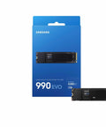 Disco Solido Samsung 990 EVO 1TB Gen 4x4 Gen 5x2 M.2 NVMe - DISCO DURO Y MEMORIAS 