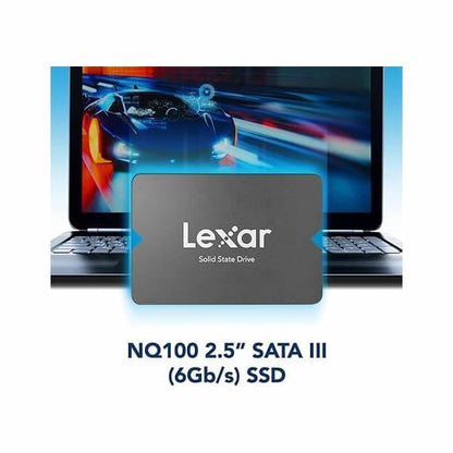 Discos Solido Lexar NQ100 de 1.92 TB de 2.5" 550 MB/s SATA - DISCO DURO Y MEMORIAS 