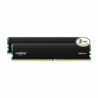 Memoria Ram 32GB (16X2) DDR4 Crucial PC - Disco Solido