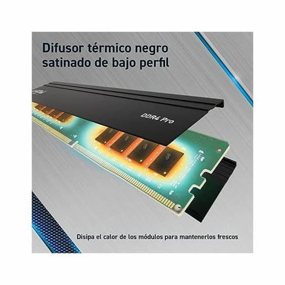 Memoria Ram 32GB (16X2) DDR4 Crucial PC - Disco Solido