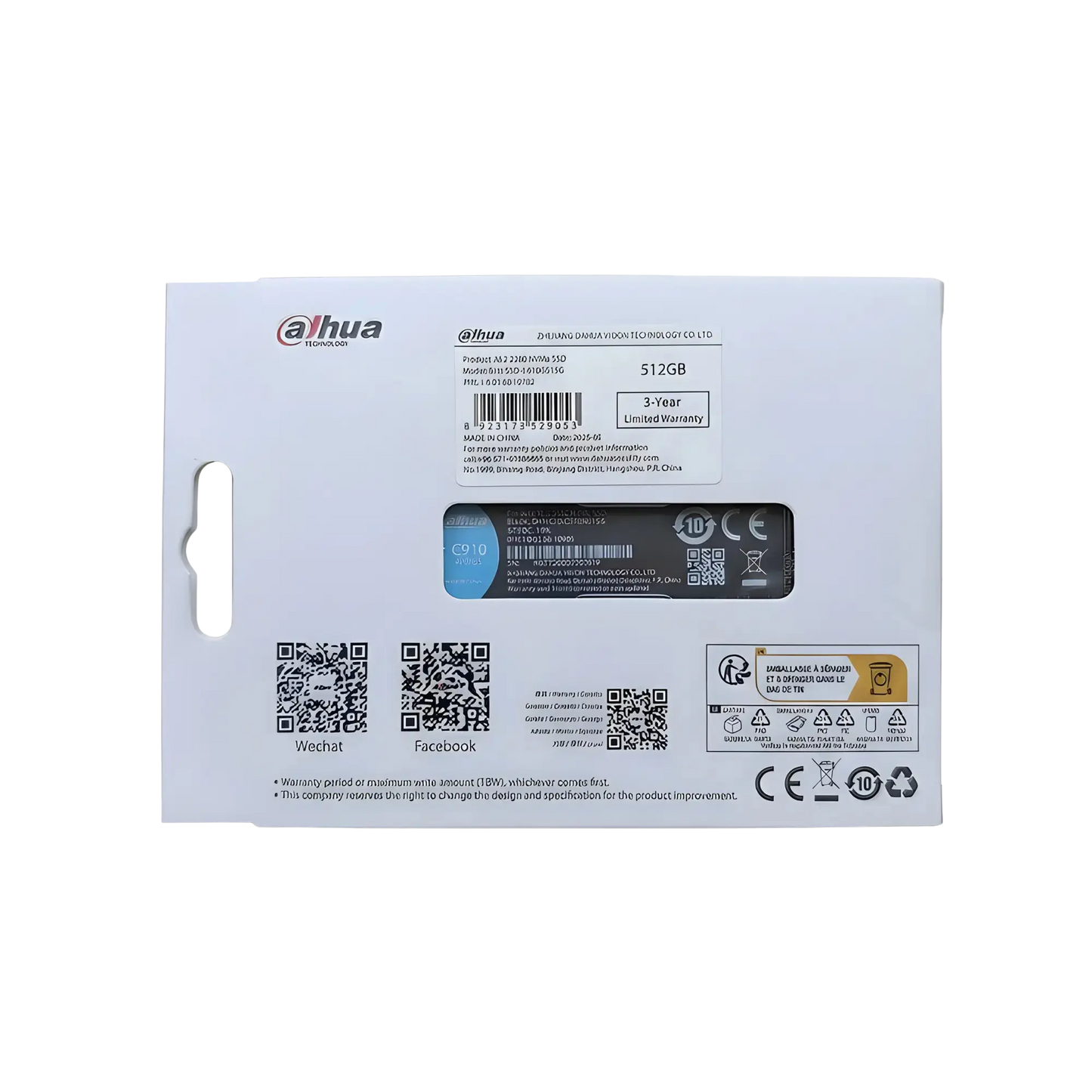SSD M2 512GB Dahua C910