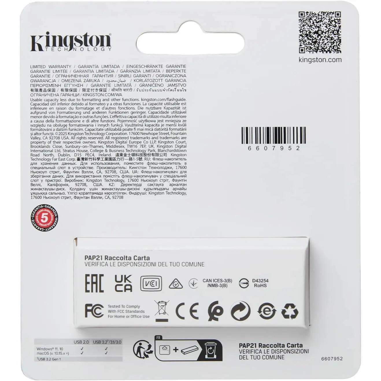 Memoria USB 128GB