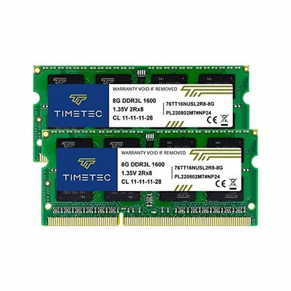 Memoria Ram 16GB (2X8) DDR3L Timetec Portátil - Disco Solido
