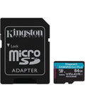 Memoria Microsd Kingston 64gb Canva Go plus 170mb/s - DISCO DURO Y MEMORIAS 