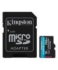 Memoria Microsd Kingston 256gb Canva Go plus 170mb/s - DISCO DURO Y MEMORIAS 