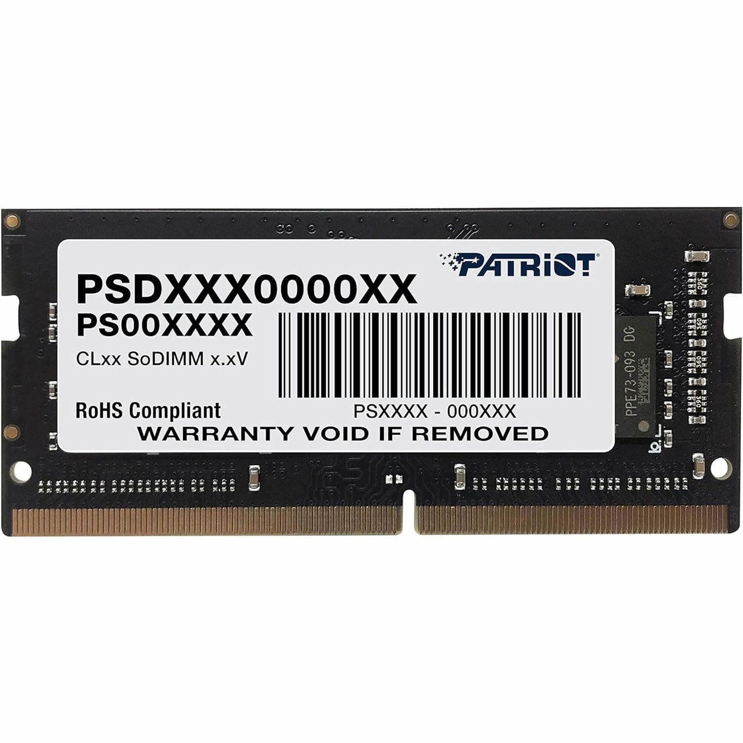 Memoria Ram 8GB DDR4 Patriot Portátil - Disco Solido