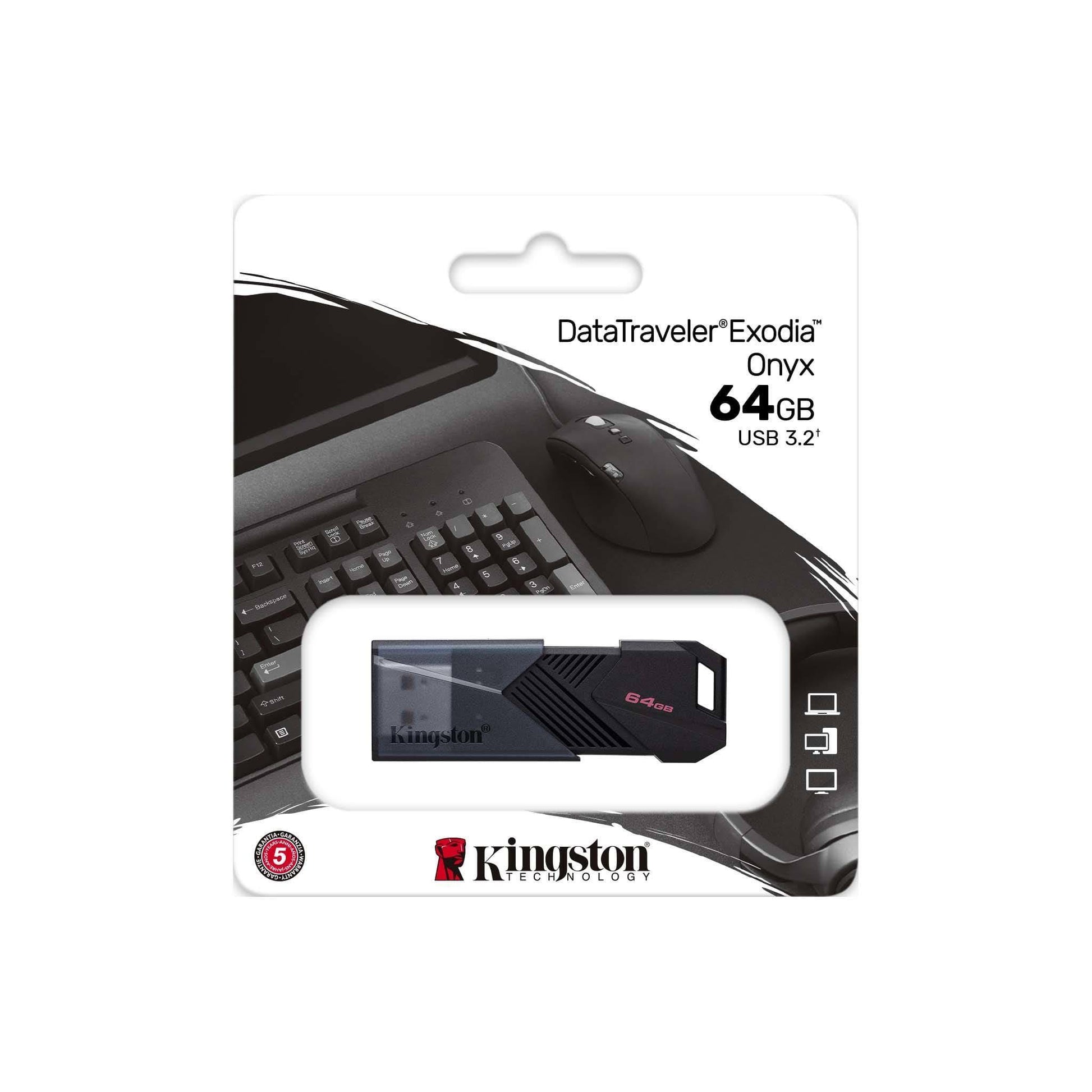 Memoria Usb 64 Gb Kingston - Disco Solido