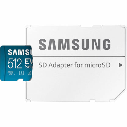 Micro SD 512GB Samsung Evo Select 4k - Disco Solido