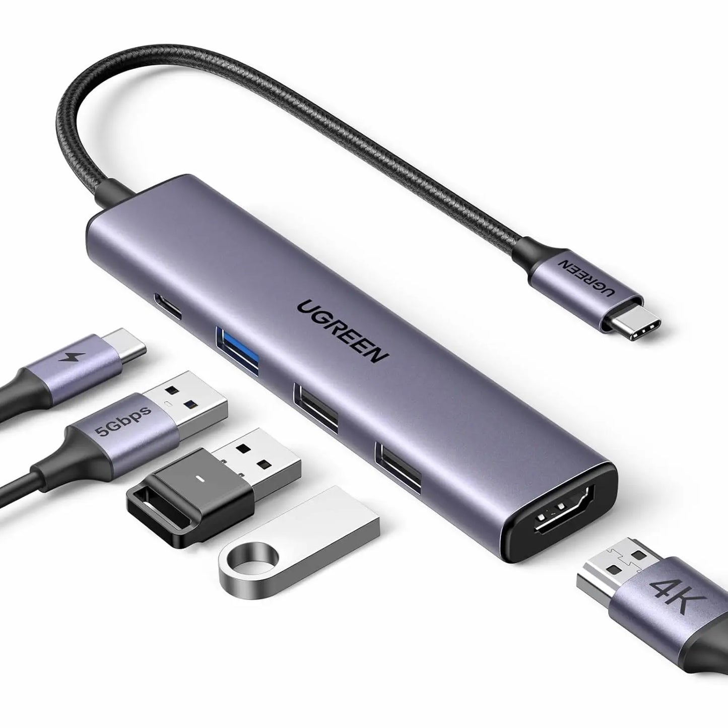 Hub USB-C UGREEN 5 en 1
