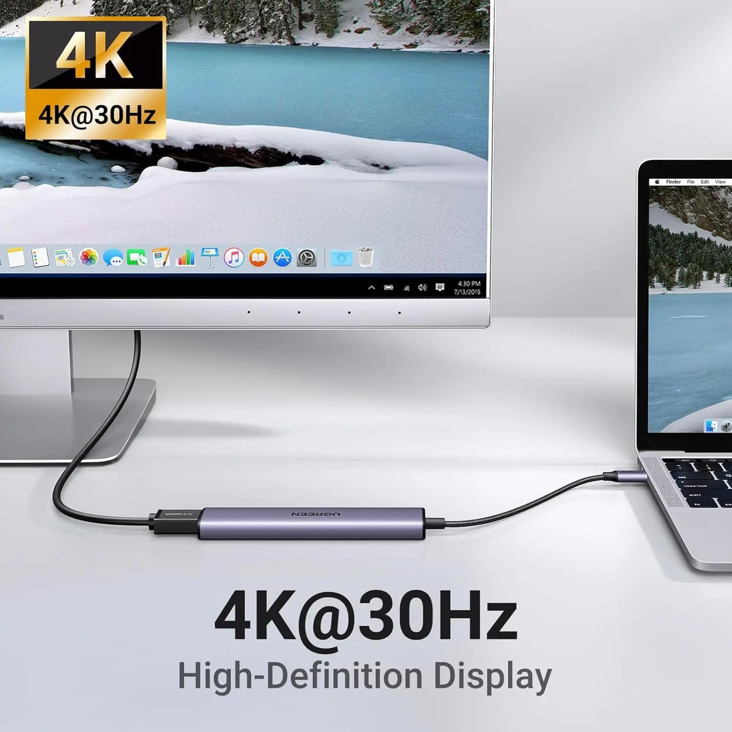 Hub USB-C UGREEN 5 en 1