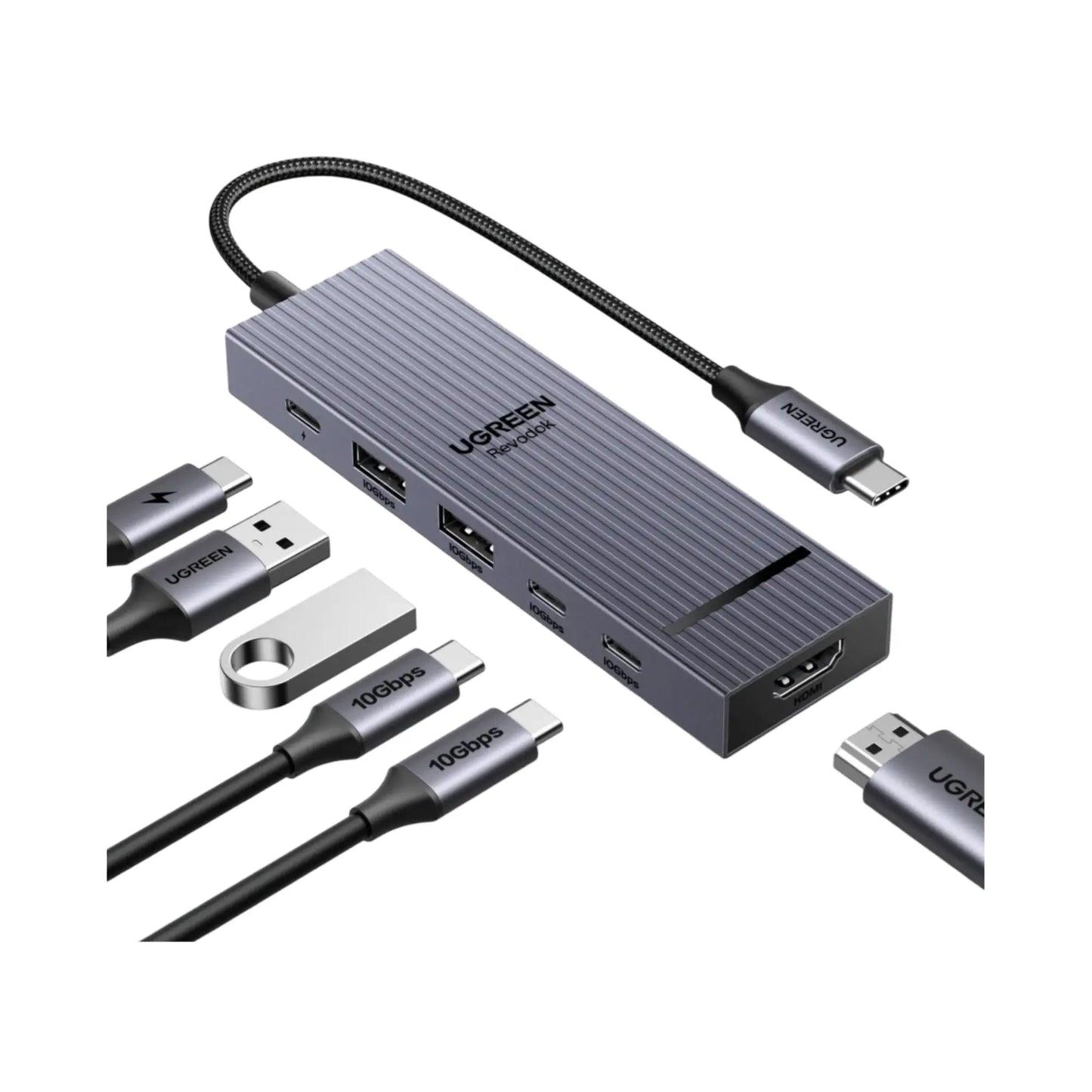 Hub UGREEN 6 en 1