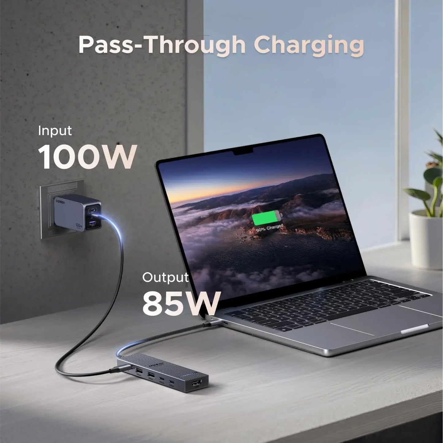 Hub UGREEN 6 en 1