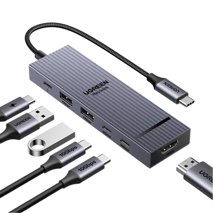 Hub UGREEN 6 en 1