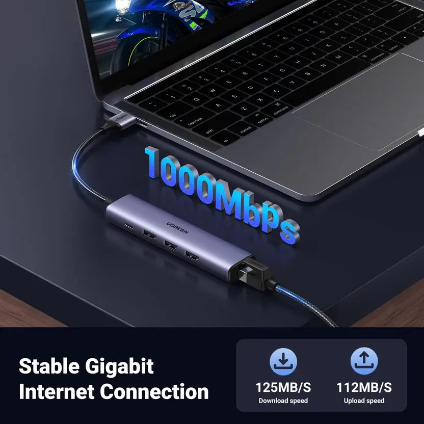Hub UGREEN 5 en 1