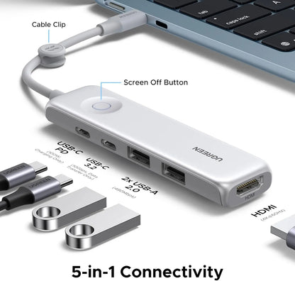 Hub UGREEN 5 en 1
