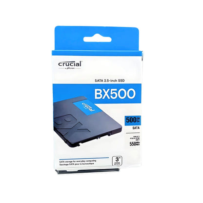 Disco Sólido 500GB (480GB) Crucial BX500 - Disco Solido