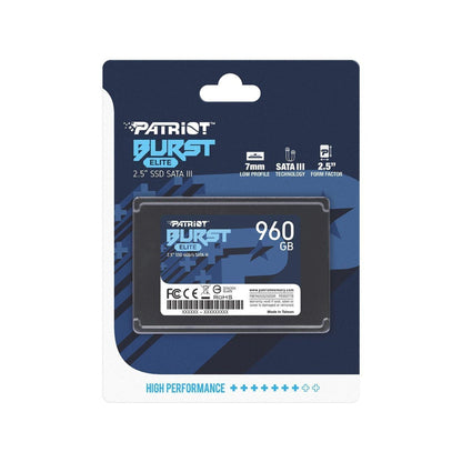 Disco Solido 1TB (960GB) Patriot Burst - Disco Solido