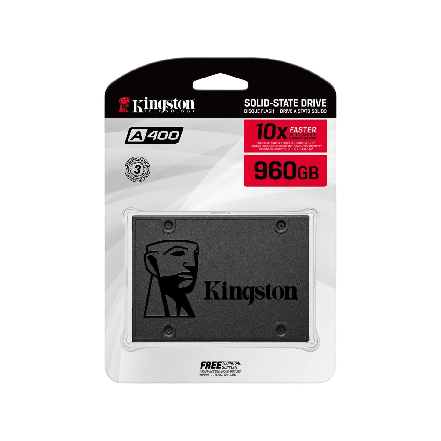 Disco Sólido 1TB (960GB) Kingston A400 - Disco Solido